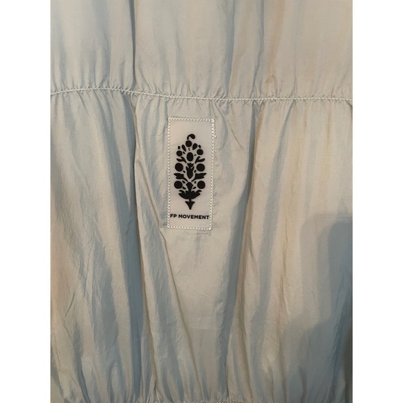 Free People Movement Like A Dream Long Reversible Puffer Coat Smoked Sage XL - Picture 10 of 16